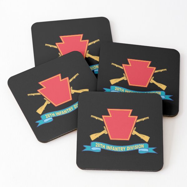 Item preview, Army - 28th Infantry Division - w Br - SSI - Ribbon X 300 designed and sold by Military Insignia Products.