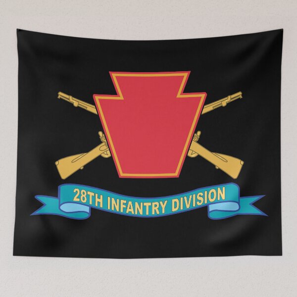 Item preview, Army - 28th Infantry Division - w Br - SSI - Ribbon X 300 designed and sold by Military Insignia Products.