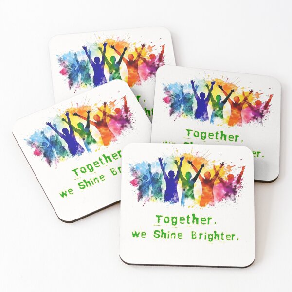 Item preview, Together, We shine brighter designed and sold by Vendzi Art.