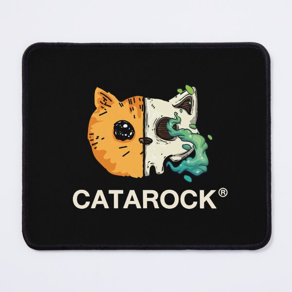 Item preview, Skull Orange Cat with soul designed and sold by CATTAROCK.