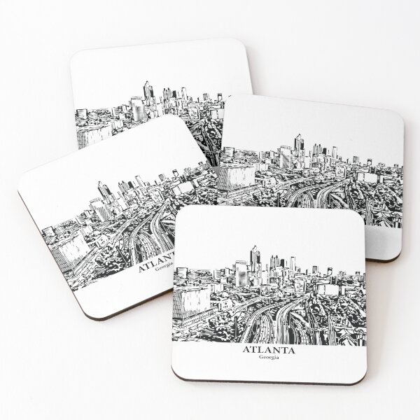 Item preview, Atlanta - Georgia designed and sold by Lakeric Cityscapes.