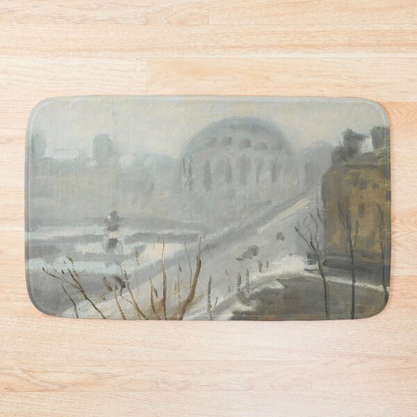 Aperçu de l'œuvre Albert Marquet | Paris, Pont Neuf, Fin De La Neige (1947) | Paris, Pont Neuf, Fin des Neiges Albert Marquet créée et vendue par TeeARTHY.