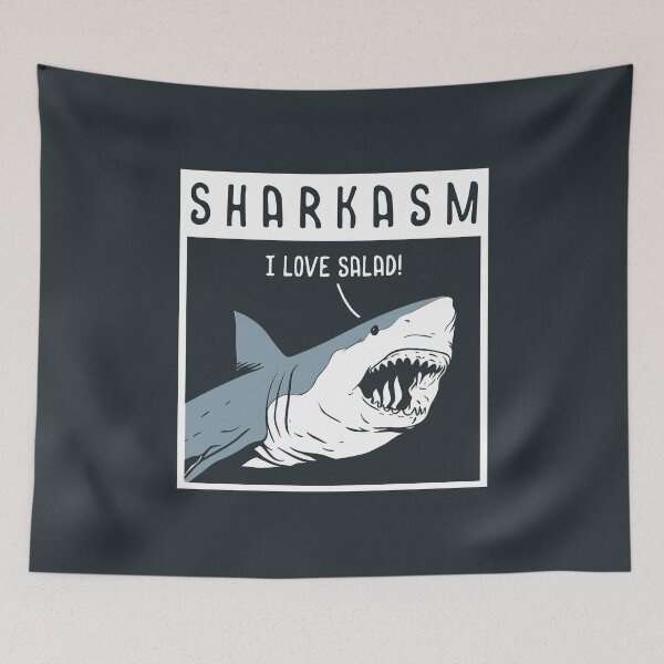 Item preview, Funny SHARKS: Sharkasm designed and sold by LemoBoy.