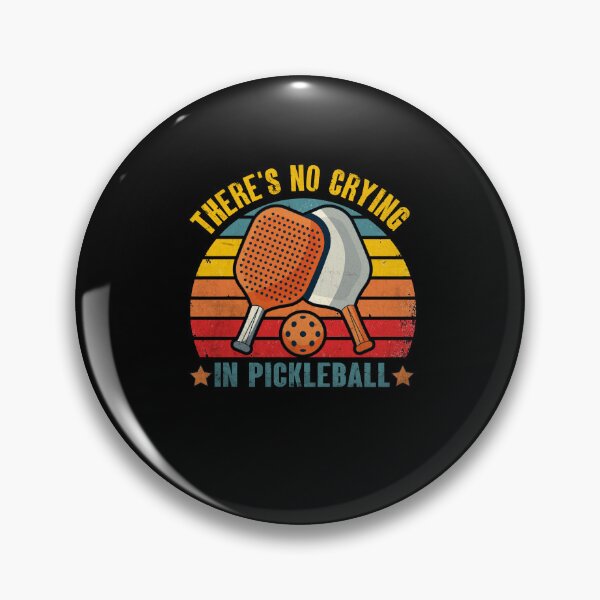 Item preview, Pickleball There's No Crying In Pickleball Paddle designed and sold by saidaone.