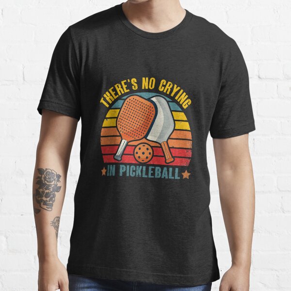 Item preview, Pickleball There's No Crying In Pickleball Paddle designed and sold by saidaone.