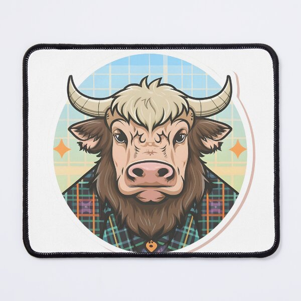 Item preview, Hereford Cattle, Bull, Cow Sticker designed and sold by Zibis09.