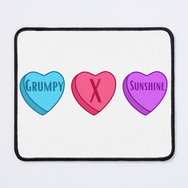 Item preview, Candy Hearts grumpy x sunshine designed and sold by SamiSweetShop.