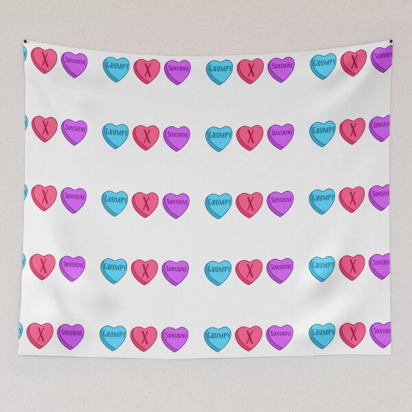 Item preview, Candy Hearts grumpy x sunshine  designed and sold by SamiSweetShop.