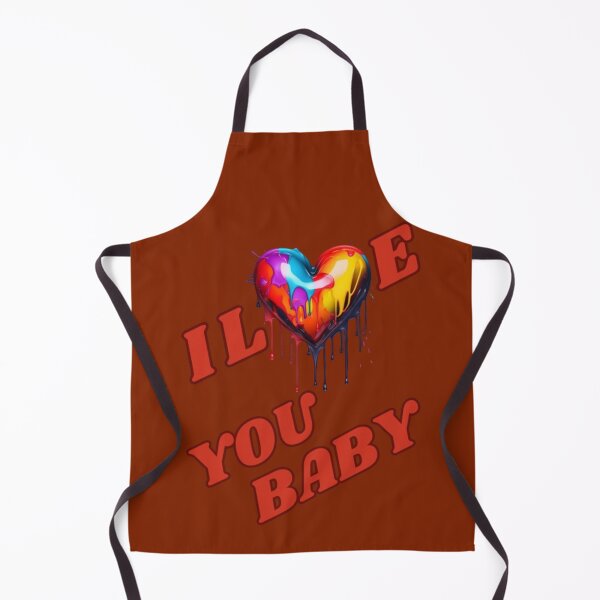 Aperçu de l'œuvre JE T'AIME BÉBÉ, JE T'AIME, TOI, BÉBÉ, LUI, ELLE, ILS, SAINT-VALENTIN, PETITE AMIE, PETIT AMI, TYPOGRAPHIE, créée et vendue par 2012DreamVision.