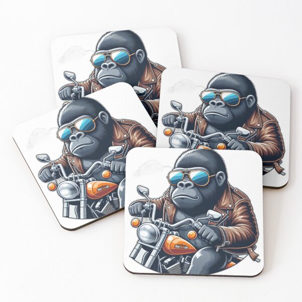 Item preview, Gorilla Biker designed and sold by strongSpiritEd.