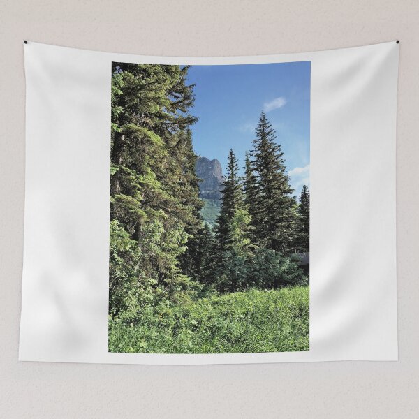 Item preview, Mount Oberlin Through The Trees 1 - Glacier National Park designed and sold by jtrommer.