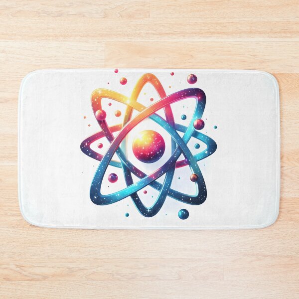 Item preview, Nuclear atomic print Electron orbit Science lover gift Chemistry gift ideas Atomic model merchandise Electron orbit around nucleus Science teacher gift designed and sold by naivnoia.