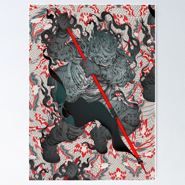 Vista previa del artículo con la obra «James Jean», diseñado y vendido por FinerBrush.