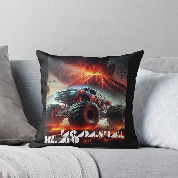 Item preview, Monster Truck: Fagradalsfjall Iceland  designed and sold by MerchByCraig.
