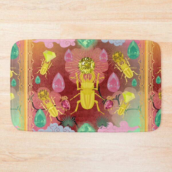 Item preview, Precious stones and insects, clouds, palms and flowers, chinese style  designed and sold by Sugar Wisdom .