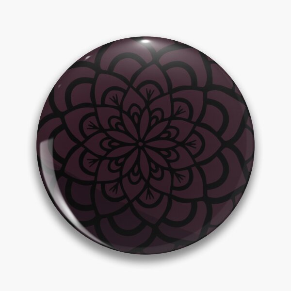 Item preview, Burgundy Gradient Mandala designed and sold by LemonFun.