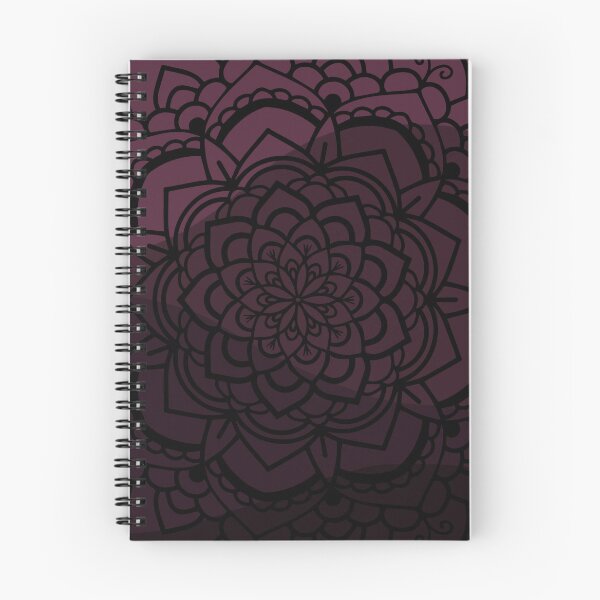 Item preview, Burgundy Gradient Mandala designed and sold by LemonFun.