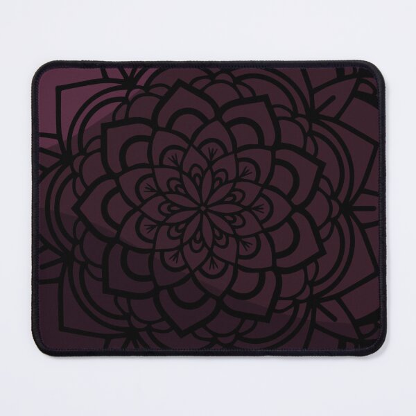 Item preview, Burgundy Gradient Mandala designed and sold by LemonFun.