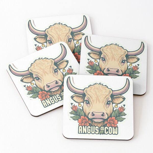 Item preview, Angus Cattle, Bull, Cow Sticker designed and sold by Zibis09.