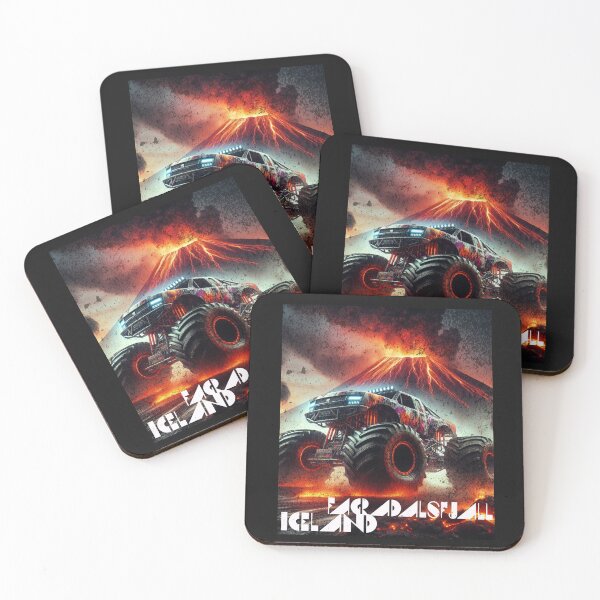 Item preview, Monster Truck: Fagradalsfjall Iceland  designed and sold by MerchByCraig.