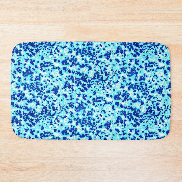 Item preview, Black and blue abstract pattern designed and sold by MariDaniArt.