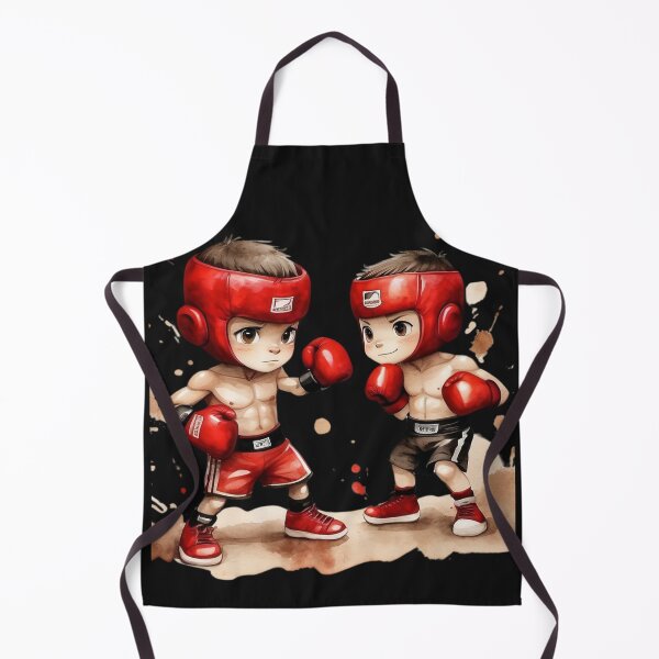 Item preview, Little Boxers: Sparring in Sepia and Red. designed and sold by NewtBoo.