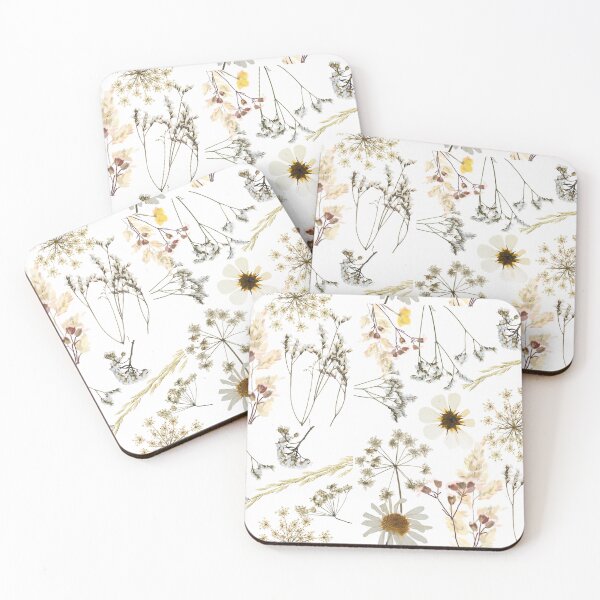 Item preview, Pressed flowers minimalist designed and sold by stayfreshbyme.