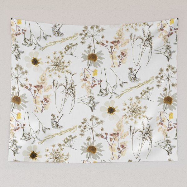 Item preview, Pressed flowers minimalist designed and sold by stayfreshbyme.