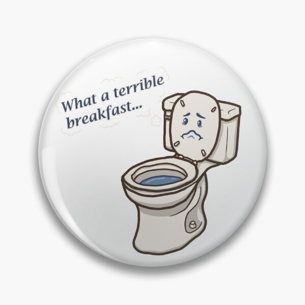 Item preview, Sad Toilet designed and sold by CeratopsArt.