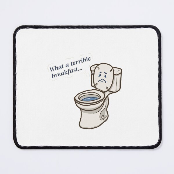 Item preview, Sad Toilet designed and sold by CeratopsArt.