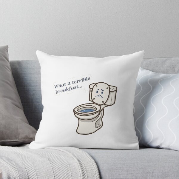 Item preview, Sad Toilet designed and sold by CeratopsArt.