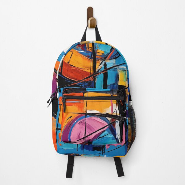 Item preview, The Fiesta Collection - Vibrant Modern Art Bold Abstract Eccentric geometric Design designed and sold by NortonArt.