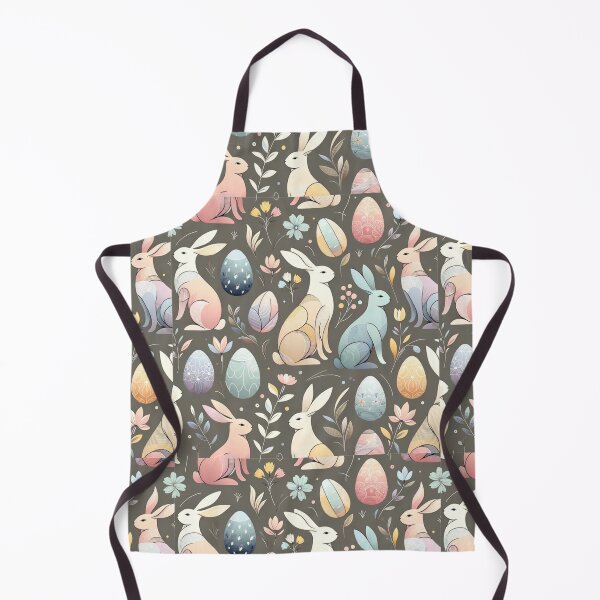 Item preview, colorful bunnies designed and sold by ClumsyClouds.