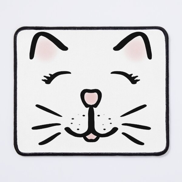 Item preview, Happy Cute Cat Mlem Blep designed and sold by Intheoverlap.