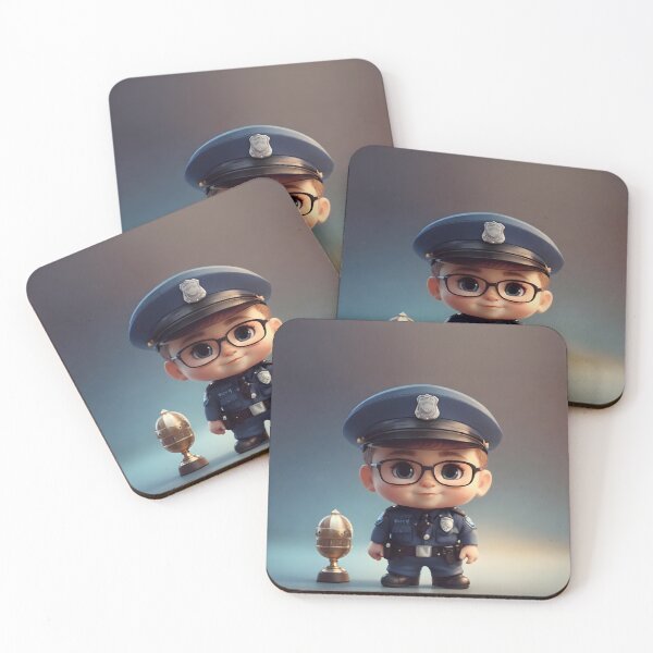 Item preview, Cute mini police officer designed and sold by WalterGomes.