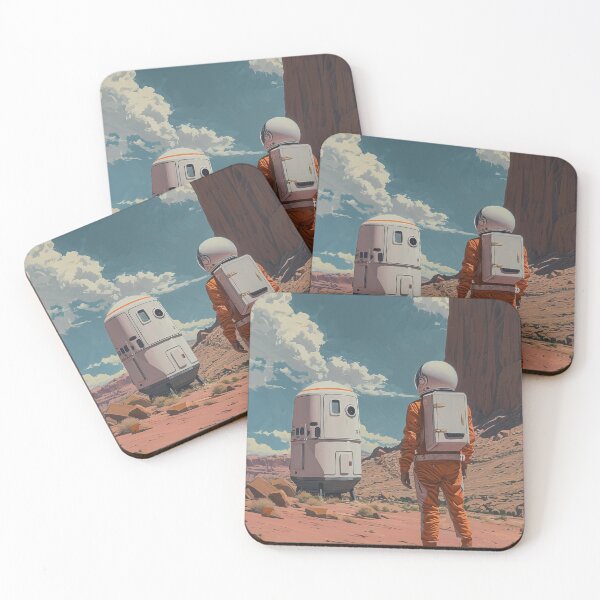 Item preview, Mars Frontier: The Astronaut's Desert Home designed and sold by EtherealEchoes.
