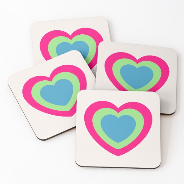 Item preview, Cute Heart with Polysexual Flag Colors LGBT designed and sold by gargantua.