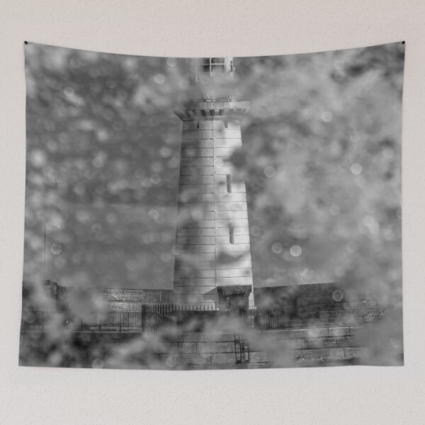 Item preview, Donaghadee Lighthouse - Through The Storm designed and sold by TomSmithPhotos.