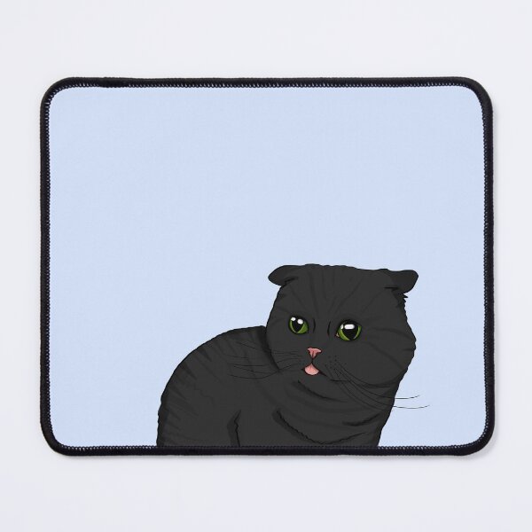 Item preview,  Scottish fold black designed and sold by MonikaLauda.