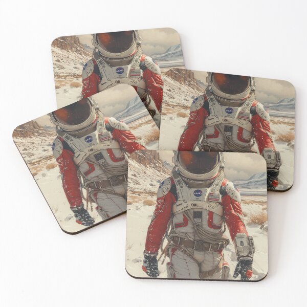 Item preview, Lunar Walk: Astronaut's Solitude designed and sold by EtherealEchoes.