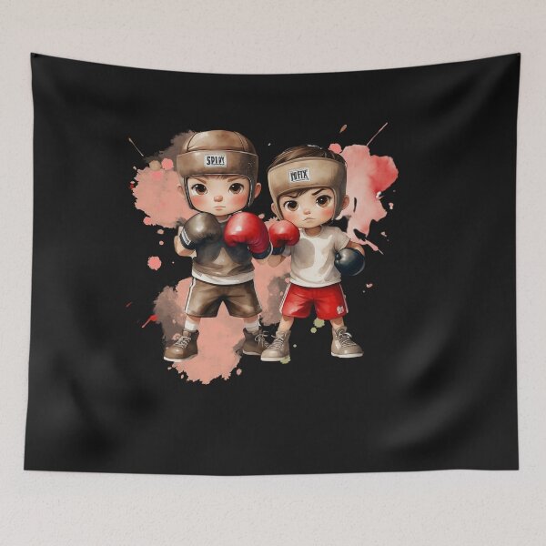 Item preview, Little Boxers 02: Fight in Sepia and Red. designed and sold by NewtBoo.