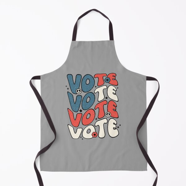 Item preview, Vote Vote Vote Retro Groovy Red, White, and Blue designed and sold by ArtMeetsPizza.