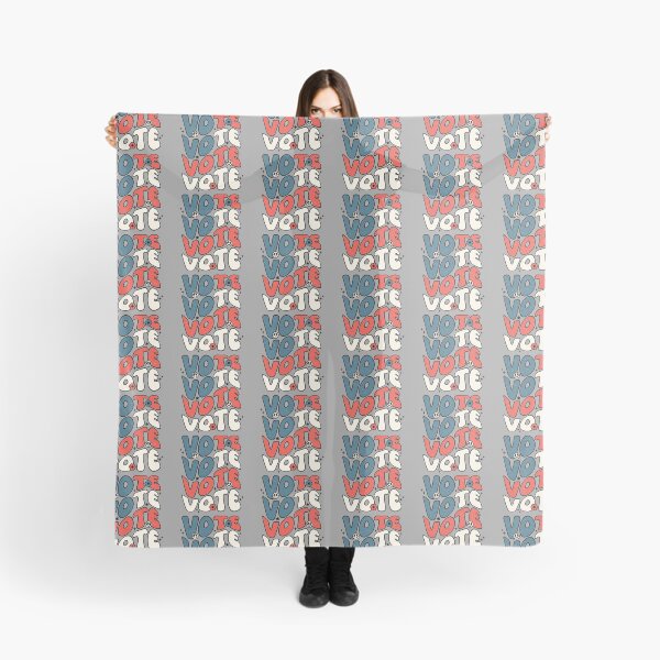 Item preview, Vote Vote Vote Retro Groovy Red, White, and Blue designed and sold by ArtMeetsPizza.