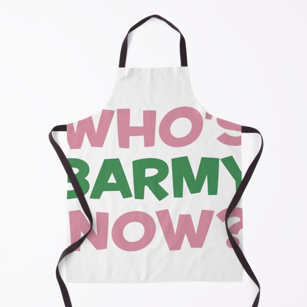 Item preview, Who's Barmy Now? designed and sold by joshpincus.