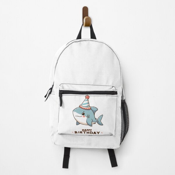 Item preview, Kawaii Happy Birthday Shark Party designed and sold by TomFrontierArt.