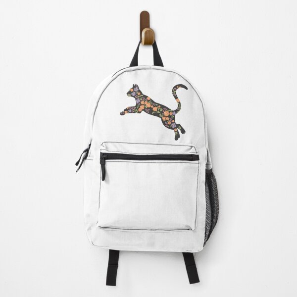 Item preview, Beautiful Flower Cat Leaping designed and sold by PlanetMarker.