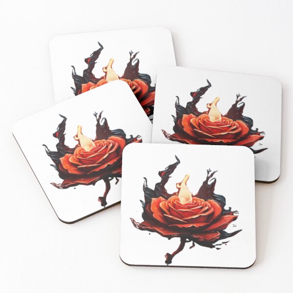 Item preview, A burning rose in flames... designed and sold by GALACTICArtsUSA.