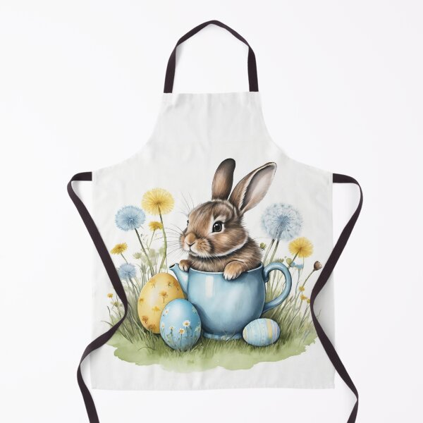 Item preview, Colorful Festive Easter Eggs Easter Bunny Spring Flowers Version 72 designed and sold by DreamingAwake1.