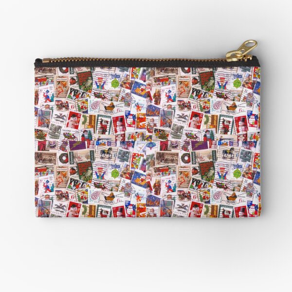 Item preview, Scattered Christmas Postage designed and sold by collageDP.