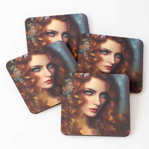 Item preview, Vintage Art Styl Inspired Portrait designed and sold by LilithsDesires.